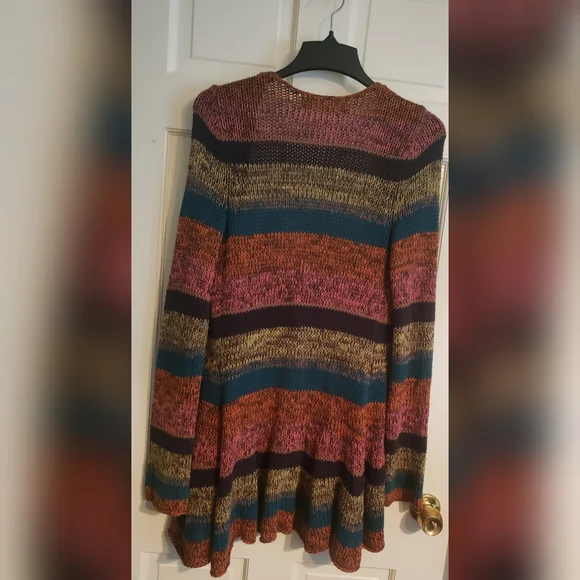 Sparrow Anthro Multi-Color Cardigan S - Picture 6 of 9